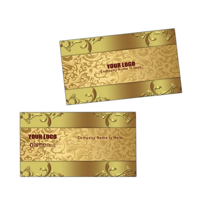 fashion Card Metal Custom Nameplate