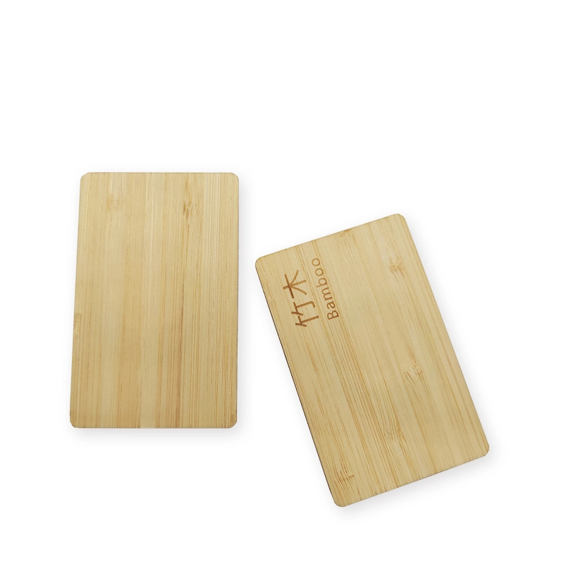 Eco-Friendly Membership Card Bamboo Material NFC Business Gift Cards