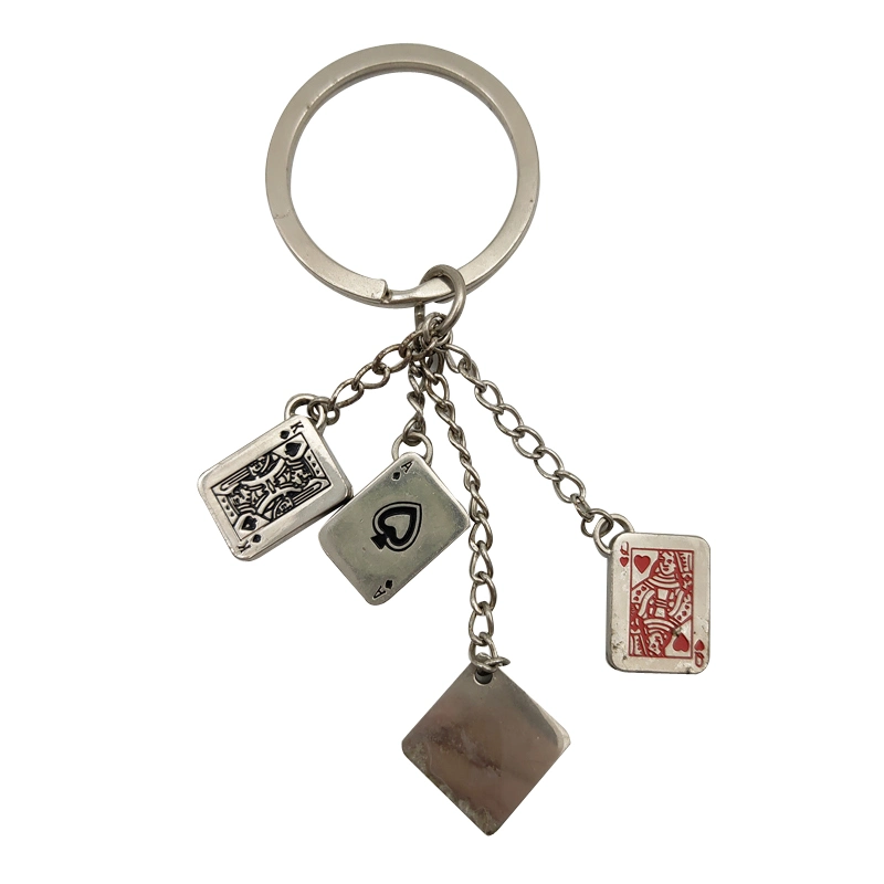 Metal Keychains for Multiple Playing Cards