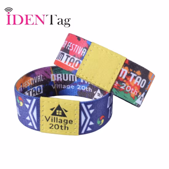 Wiederverwendbares elastisches RFID-Stretch-Armband NFC Ntag213 elastisches Armband